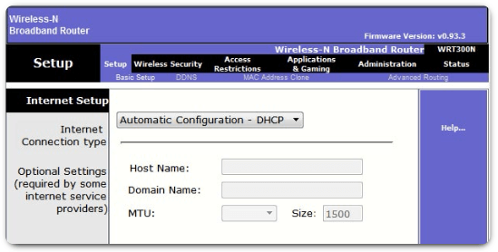 Configuración de un router inalámbrico como cliente DHCPv4
