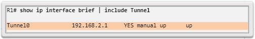 Verificación del túnel GRE