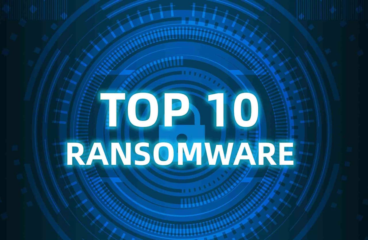TOP 10 Ransomware y Solución de Ciberseguridad