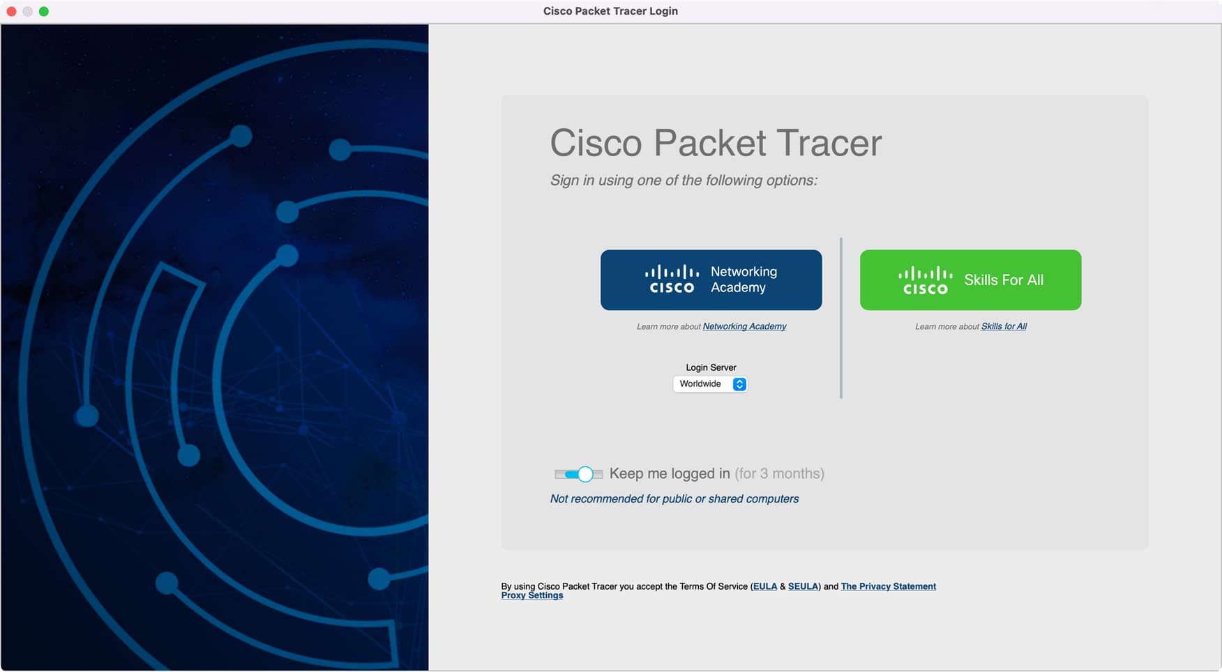 Abrir Networking Academy en Cisco Packet Tracer