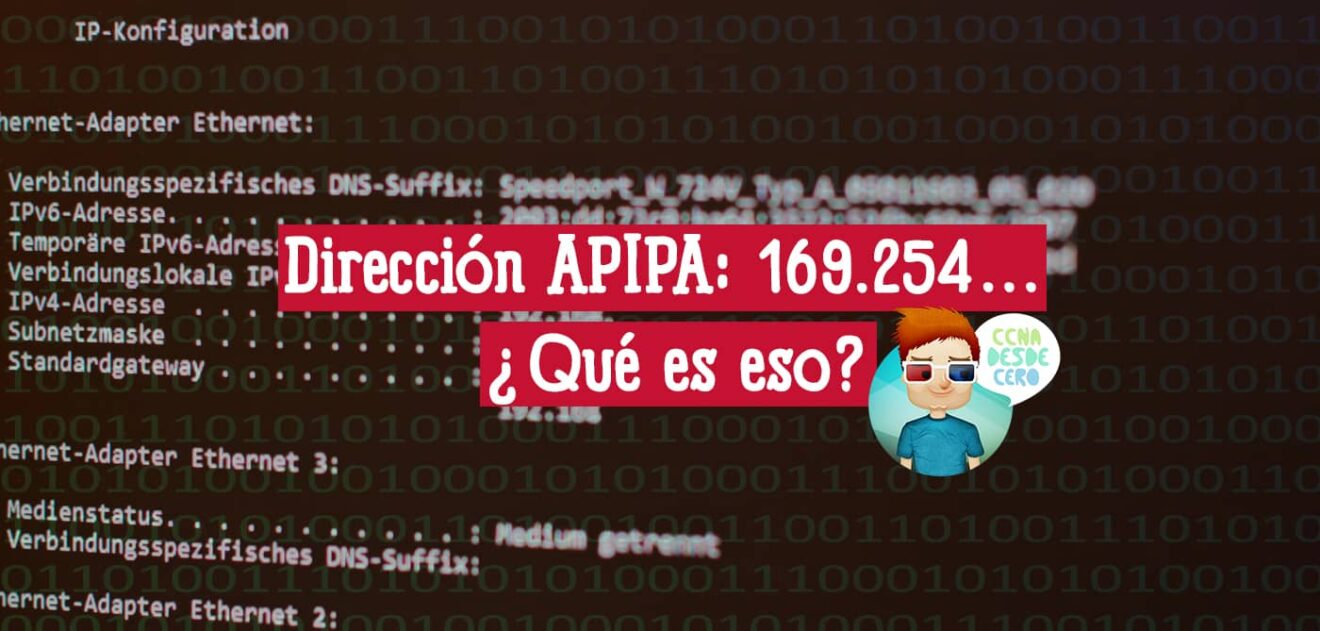 Dirección APIPA: 169.254… ¿Qué es eso? » Blog Redes