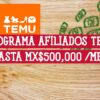 Actualizaciones del Programa de Afiliados de TEMU Hasta MX$500,000 al mes