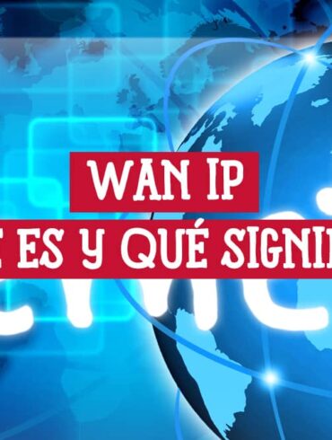 Representación gráfica de una WAN IP sobre un globo terráqueo.