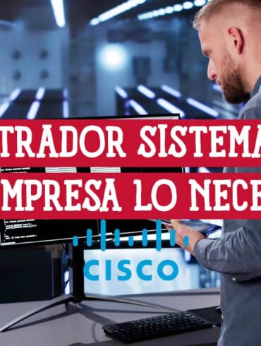 Un administrador de sistemas Cisco trabaja en un centro de datos. ¿Necesita tu empresa un experto en Cisco?