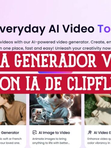 Reseña del generador de videos con IA de Clipfly: Crea videos profesionales fácilmente.