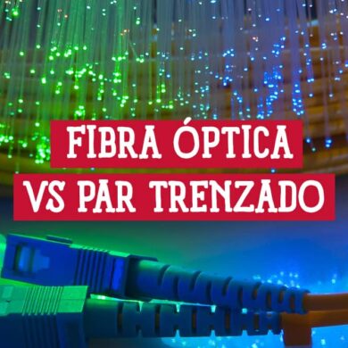 Fibra óptica vs par trenzado: guía para elegir el mejor cable de red según tus necesidades.