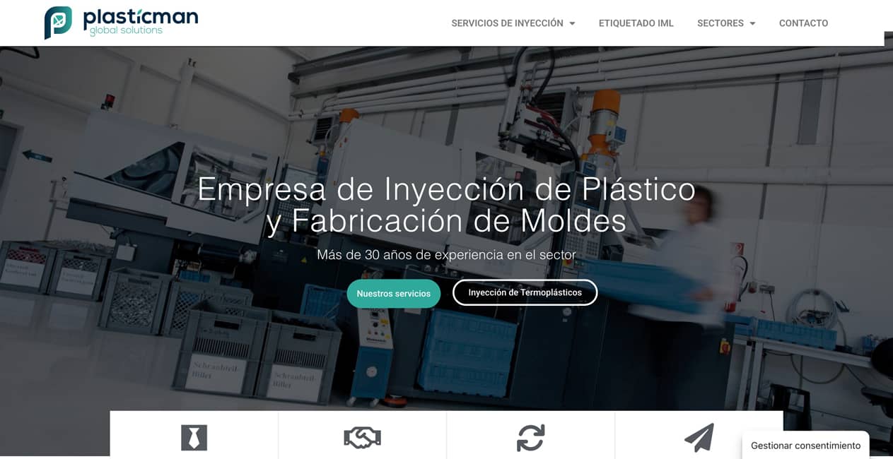 Plasticman: Empresa de inyección de plástico y fabricación de moldes. Más de 30 años de experiencia.