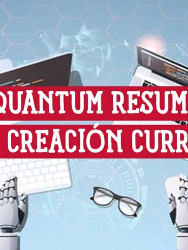 Manos de robot en un escritorio usando la tecnología de Quantum Resume para crear currículums con inteligencia artificial.