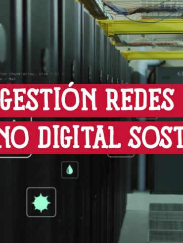 Centro de datos con tecnología para la gestión de redes informáticas, promoviendo un entorno digital sostenible y eficiente.