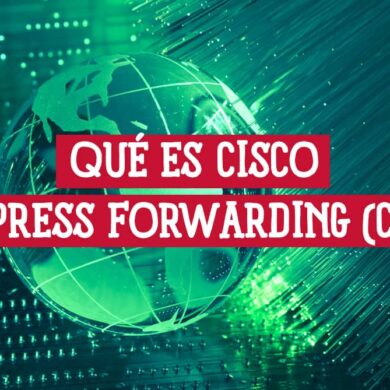 Globo terráqueo sobre un fondo de fibra óptica, ilustrando el concepto de reenvío de datos de Cisco Express Forwarding (CEF).